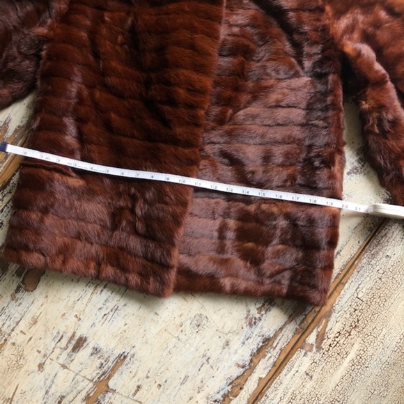 VINTAGE Fox Real Fur Coat in Excellent Condition Size S/M - Picture 8 of 10